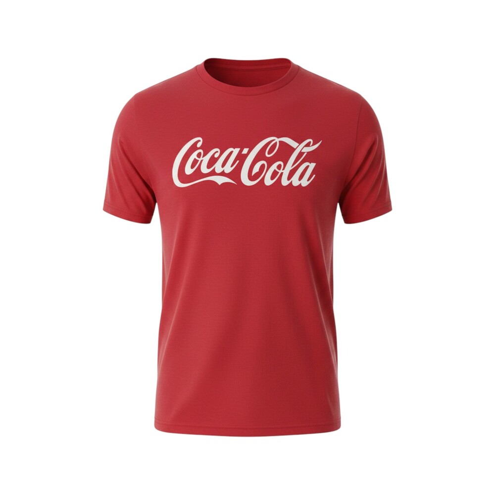 Gildan Men's Coca-Cola Red T-Shirt L